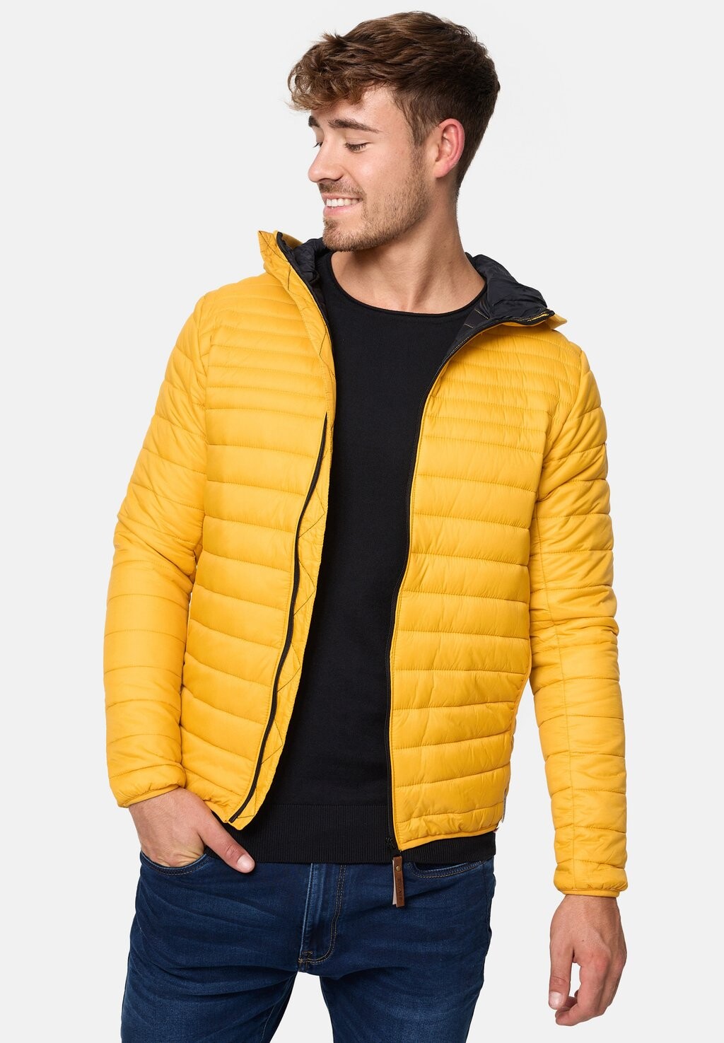 

Куртка межсезонная Bowers Indicode, цвет golden yellow