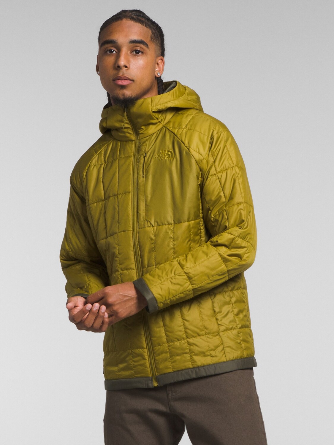 

Утепленная толстовка Circaloft — мужская The North Face, зеленый