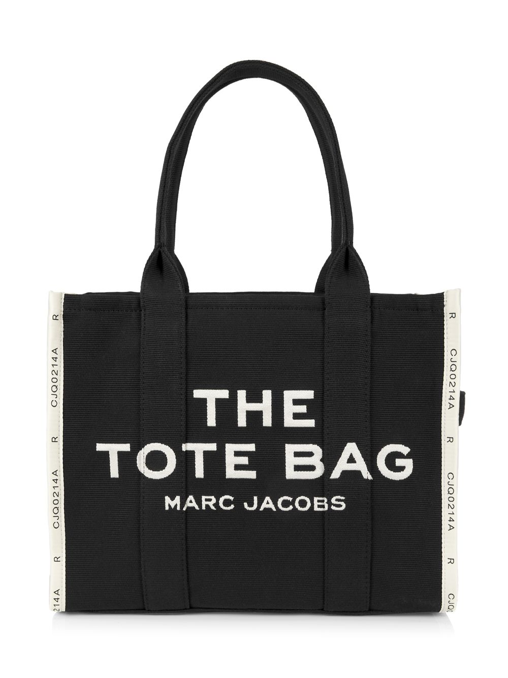 цена Жаккардовая большая сумка-тоут Marc Jacobs, черный