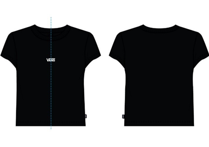 

Топ Vans Basic Mini Ss, синий