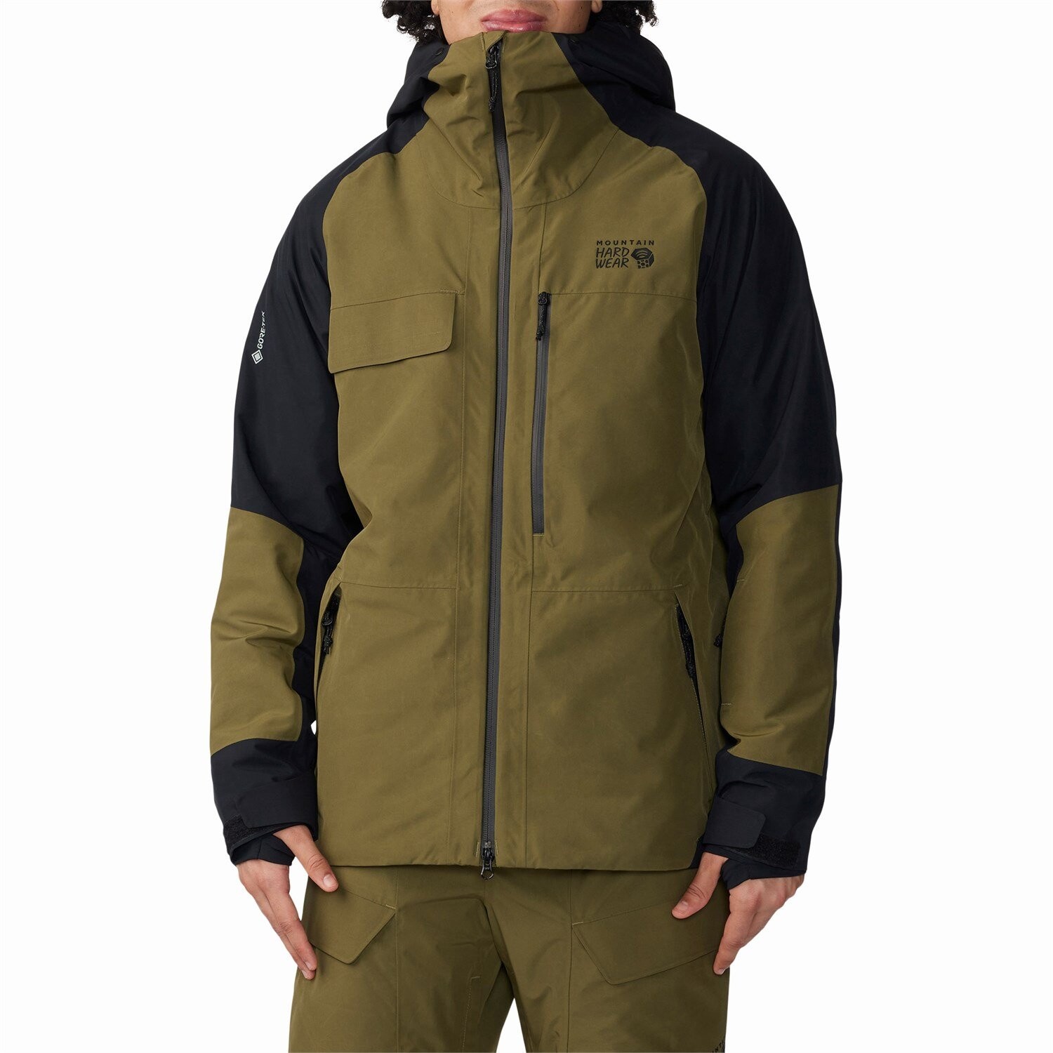 

Куртка Mountain Hardwear Cloud Bank GORE-TEX, цвет Combat Green