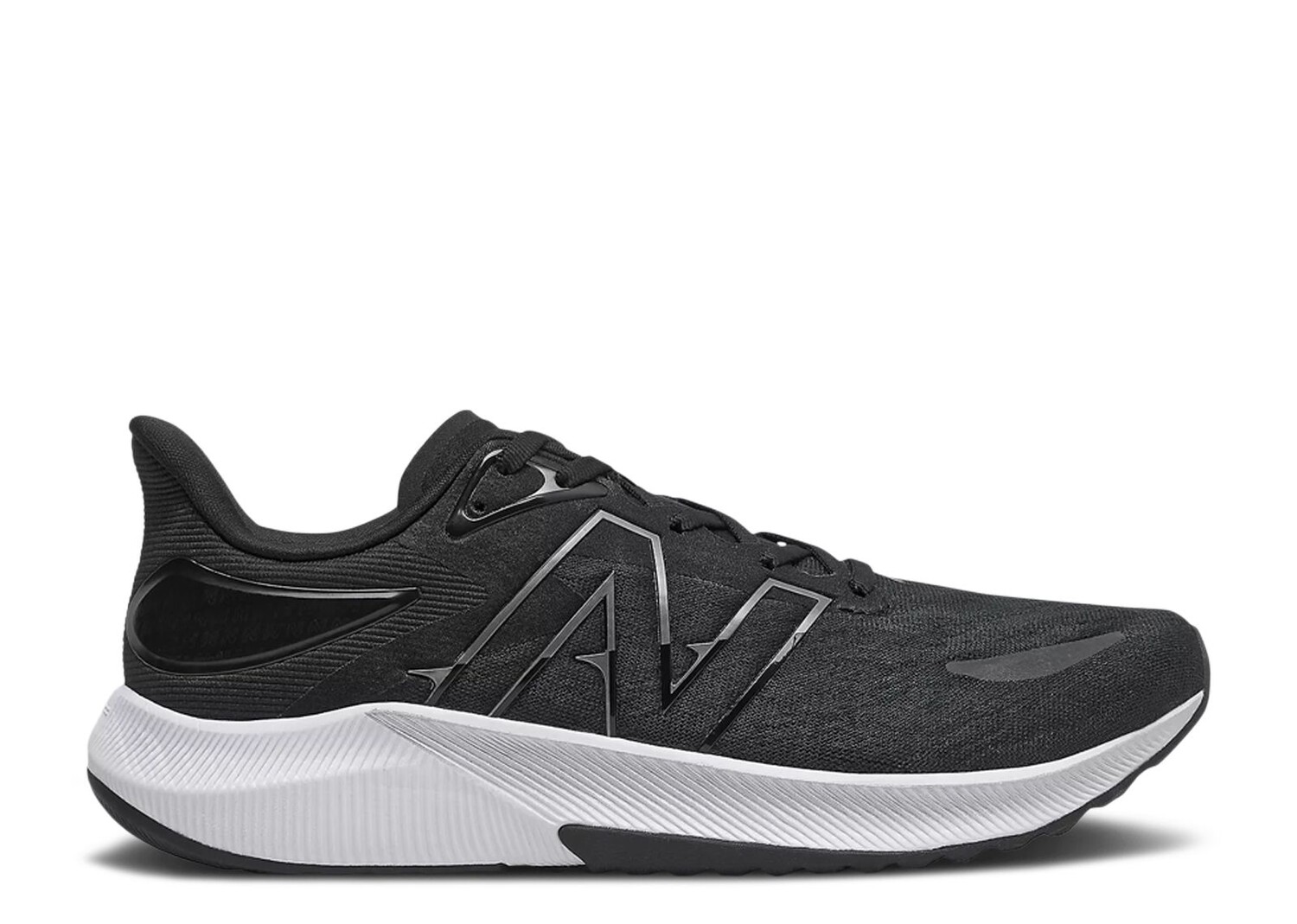 Кроссовки New Balance Fuelcell Propel V3 'Black White', черный кроссовки new balance fuelcell propel v3 blue vibrant apricot синий