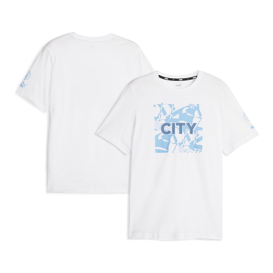 

Футболка с коротким рукавом Puma Manchester City, белый