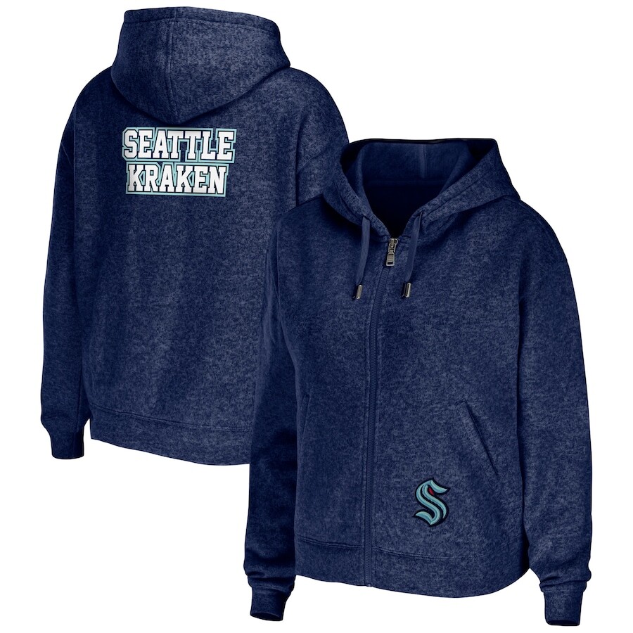 

Толстовка на молнии WEAR by Erin Andrews Seattle Kraken, синий