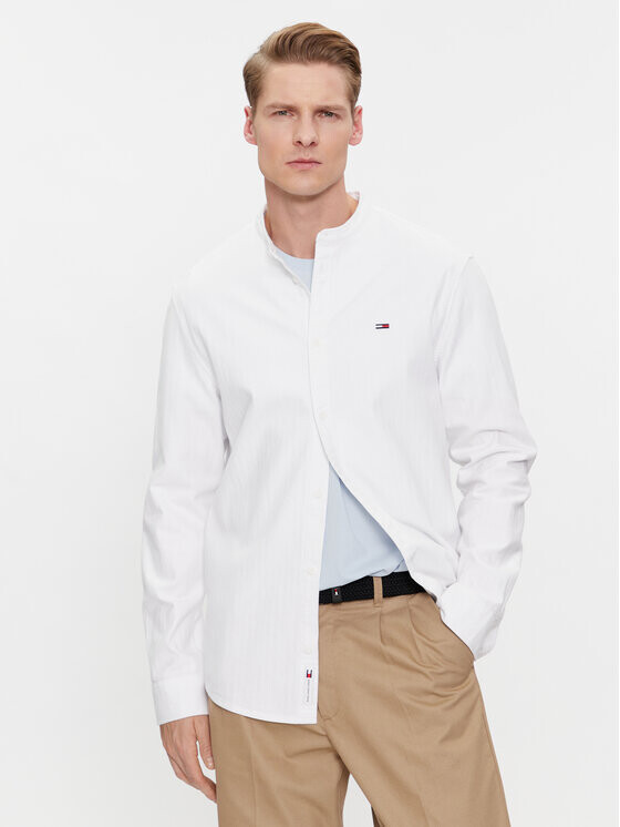 

Рубашка стандартного кроя Tommy Jeans, белый