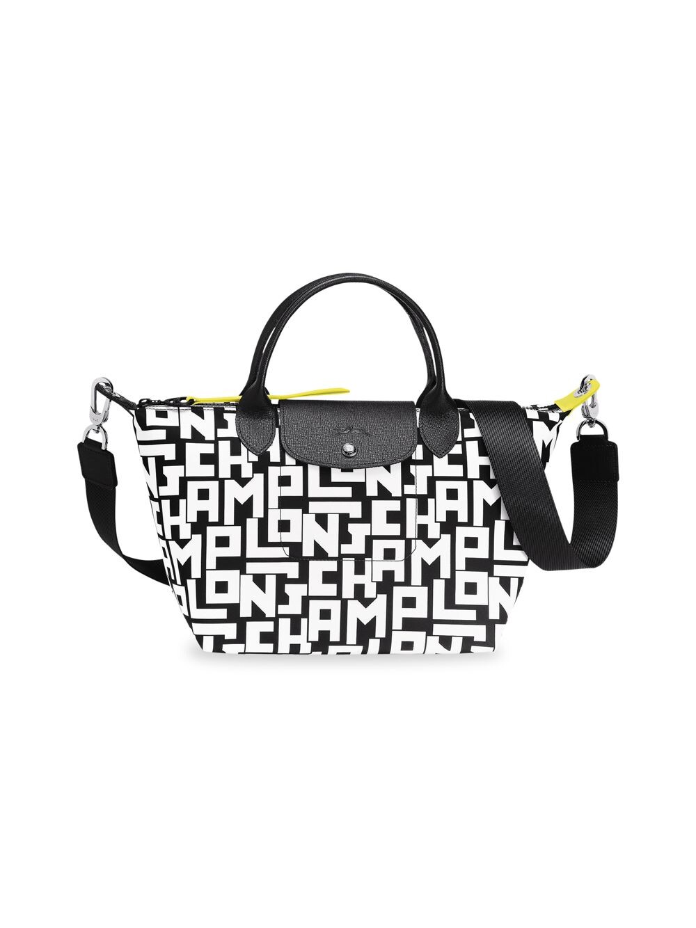 

Маленькая сумка Le Pliage LGP с ремешком Longchamp, черный