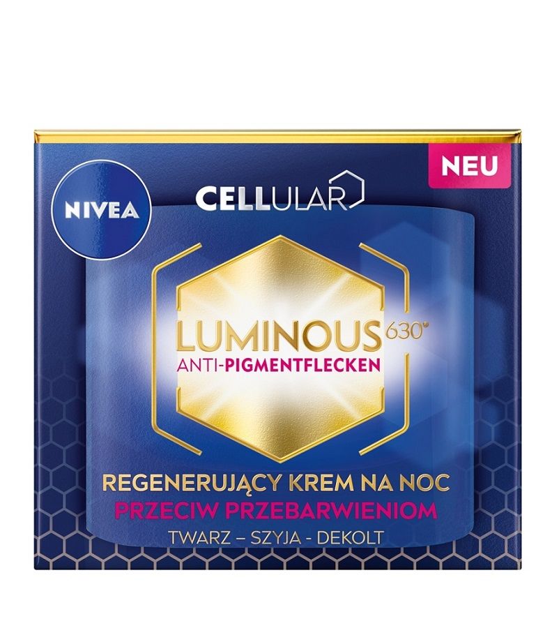 Nivea Cellular Luminous крем для лица на ночь, 50 ml дневной крем для лица pack luminous 630 tratamiento antimanchas y antiedad nivea set 2 productos