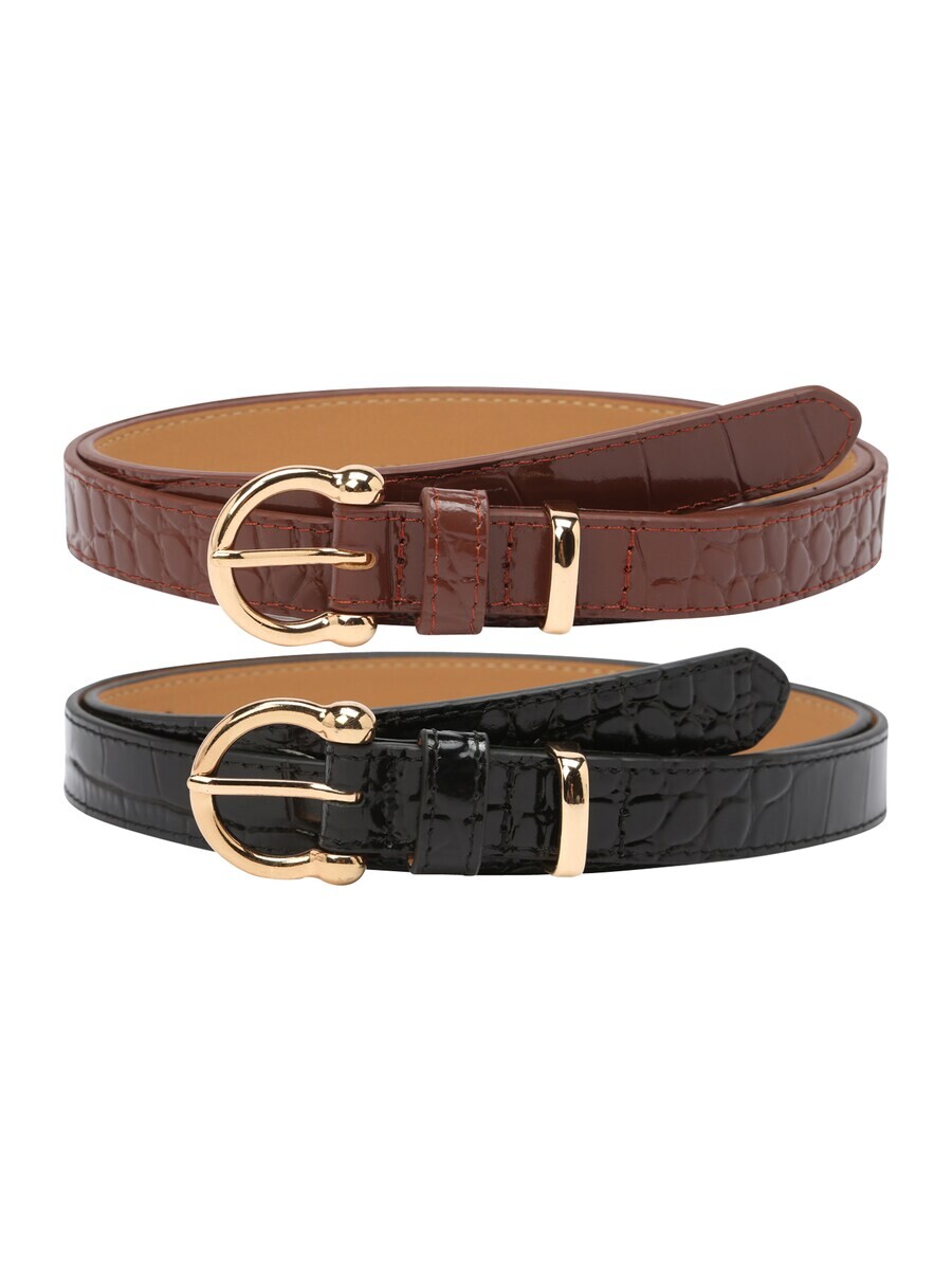 

Ремень Guido Maria Kretschmer CELINA, цвет Chestnut Brown/Black