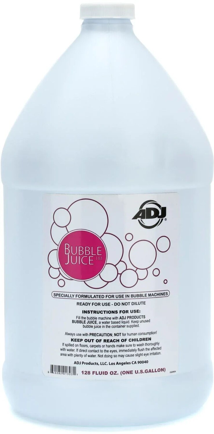 

ADJ BUB/G пузырьковый сок – 1 галлон