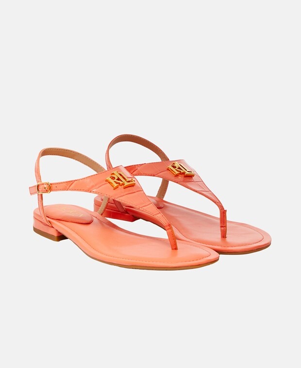 

Сандалии Lauren Ralph Lauren, оранжевый