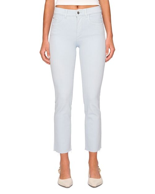 

Джинсы прямого кроя со средней посадкой Mara Instasculpt в цвете Cerulean DL1961, цвет Blue