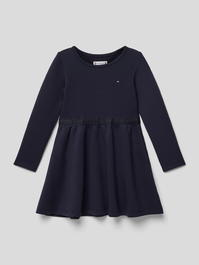 

Платье с вышивкой логотипа, модель PUNTO Tommy Hilfiger, темно-синий