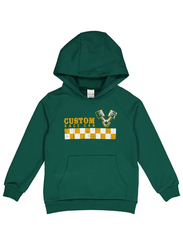 

Пуловер с капюшоном GREEN COTTON, цвет cucumber