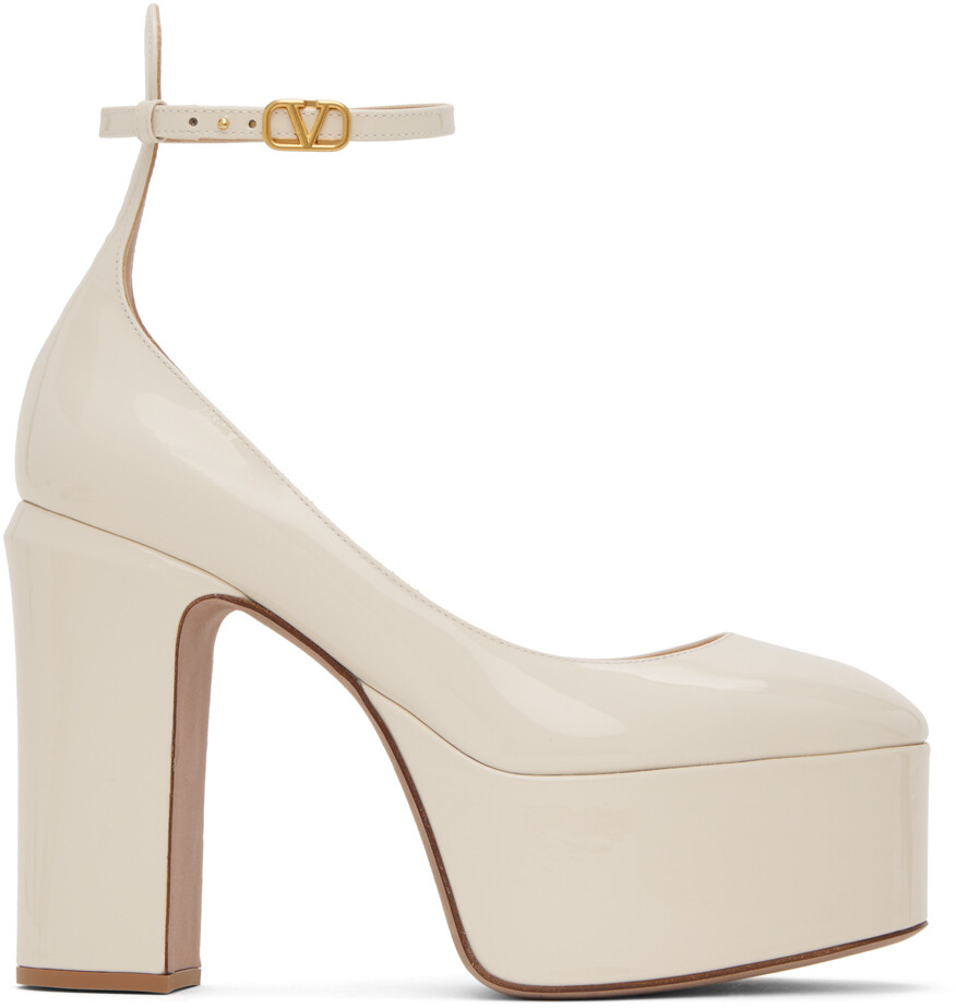 

Туфли Off-White Tan-Go на каблуке 120 Valentino Garavani