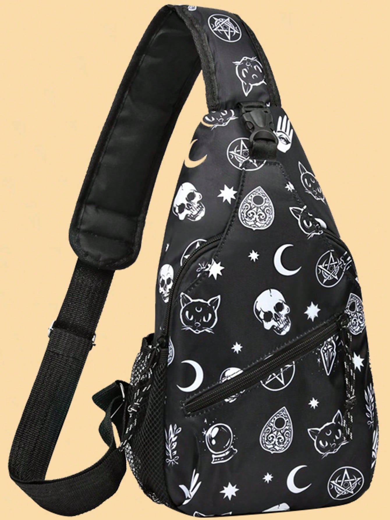 Нагрудная сумка, многоцветный нейлоновая сумка на плечо cordura в японском стиле водонепроницаемая повседневная сумка через плечо модная мужская сумка прочная нагрудная