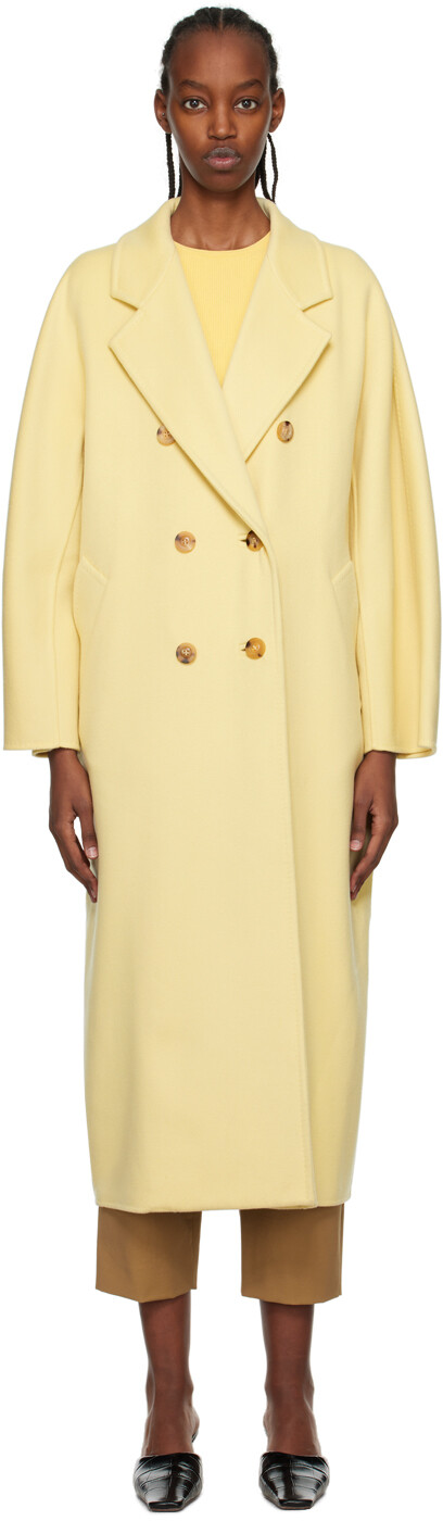 

Желтое пальто Aia Max Mara, Желтый