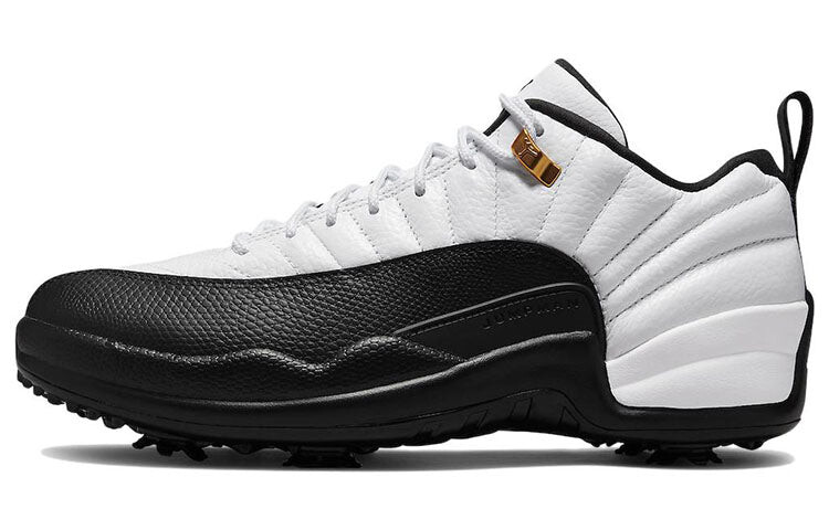 

Обувь Спортивная Air Jordan 12 Low Golf Taxi унисекс, белый-черный