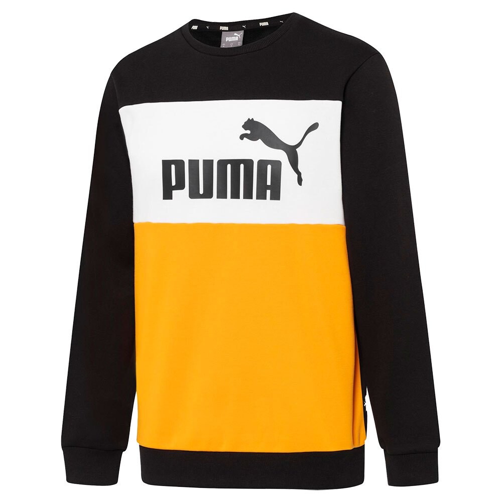 

Толстовка Puma Essentials+ Colorblock Crew Fl, желтый