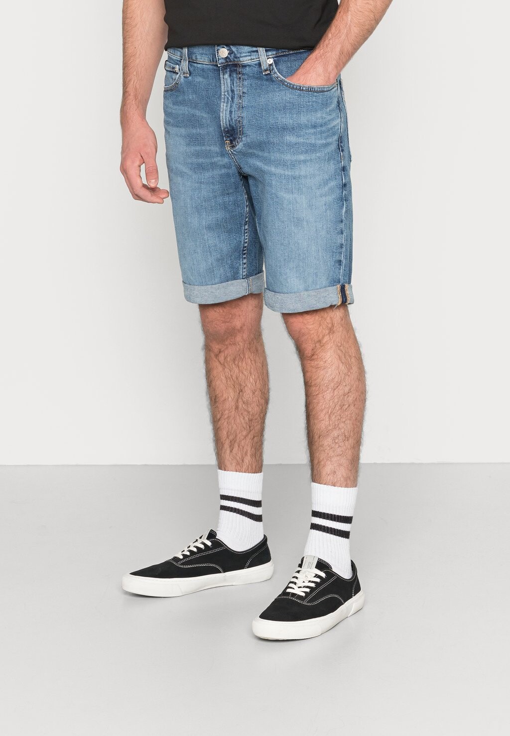 

Джинсовые шорты Calvin Klein Jeans, синий деним