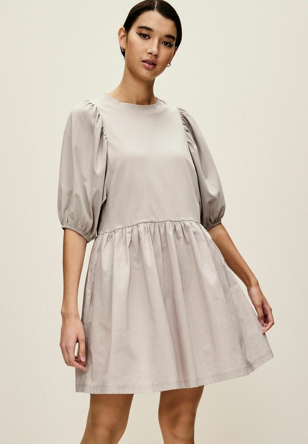 

Платье повседневное PUFF SLEEVE REGULAR FIT Next, цвет grey