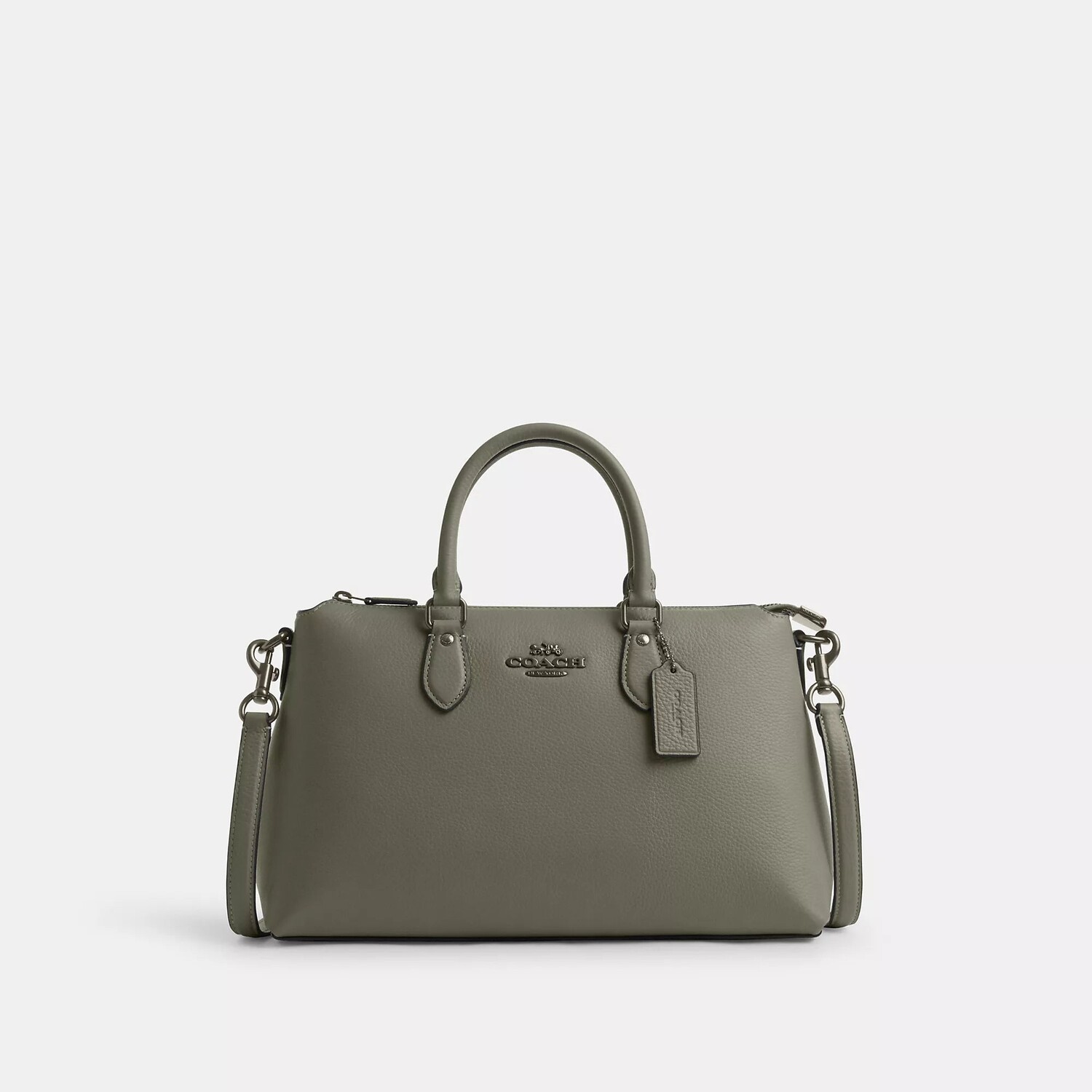 

Сумка Coach Outlet Georgia, цвет Gunmetal/Military Green