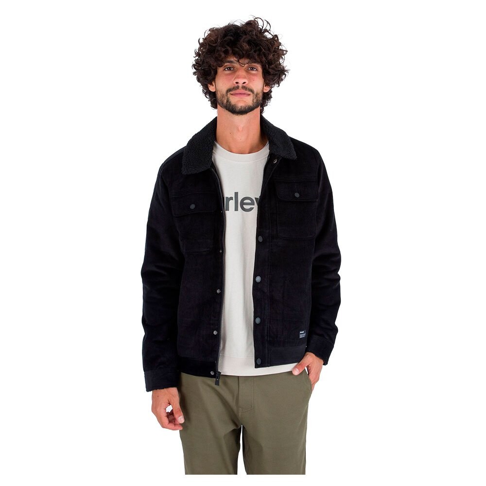 

Куртка Hurley Gurney 2.0 Cord Trucker, черный