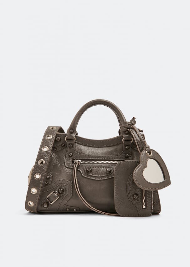 

Сумка Balenciaga Neo Cagole XS Top Handle, серый
