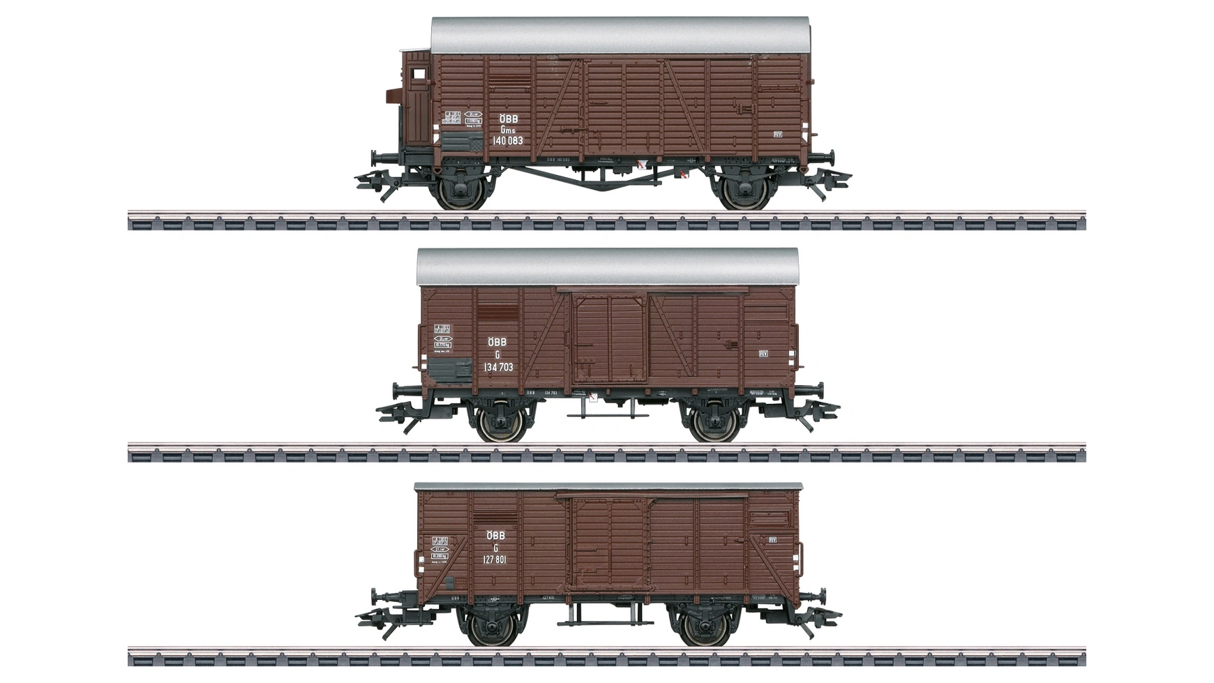Комплект грузового вагона серии крытый вагон g 10 märklin