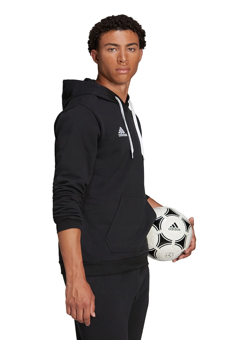 

Футбольная толстовка Entrada с карманом-кенгуру Adidas Performance, черный
