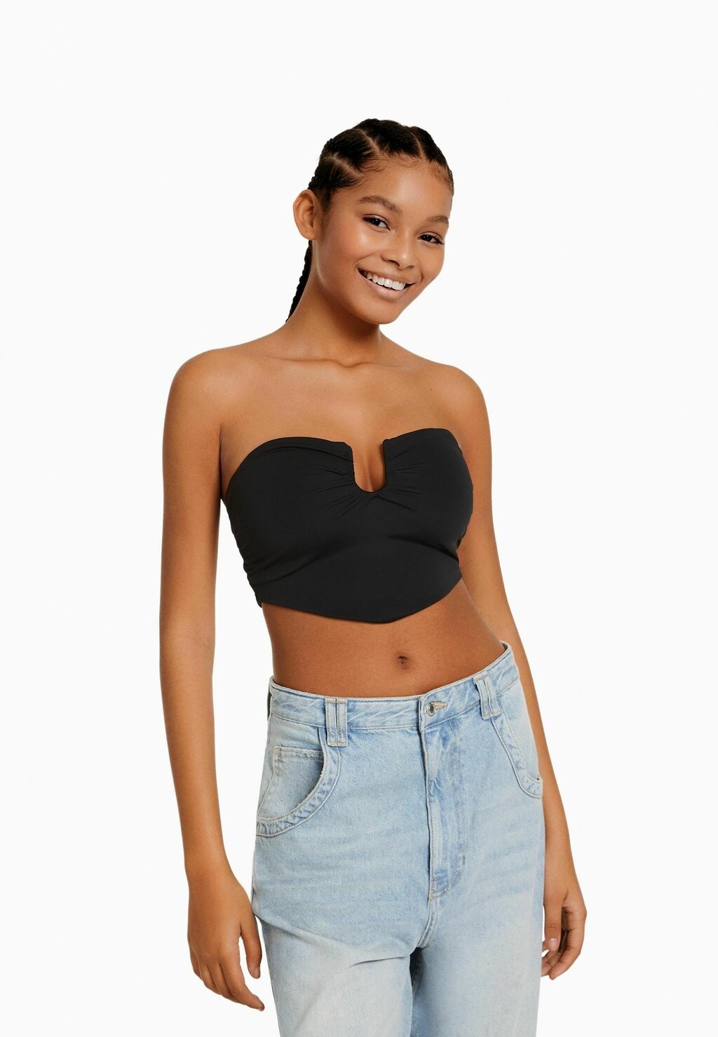 

Топ Bershka, черный