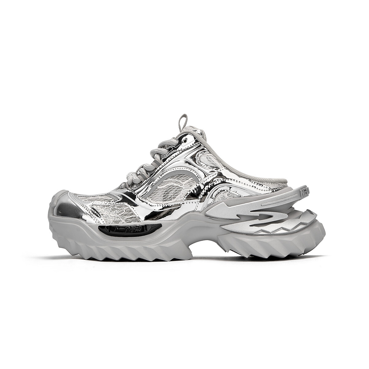 

Кроссовки NEXT IMPULSIVE Chunky Sneakers Women's Low-top, серебряный