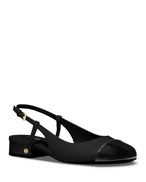 

Женские балетки Perla с открытой пяткой Michael Kors, цвет Black