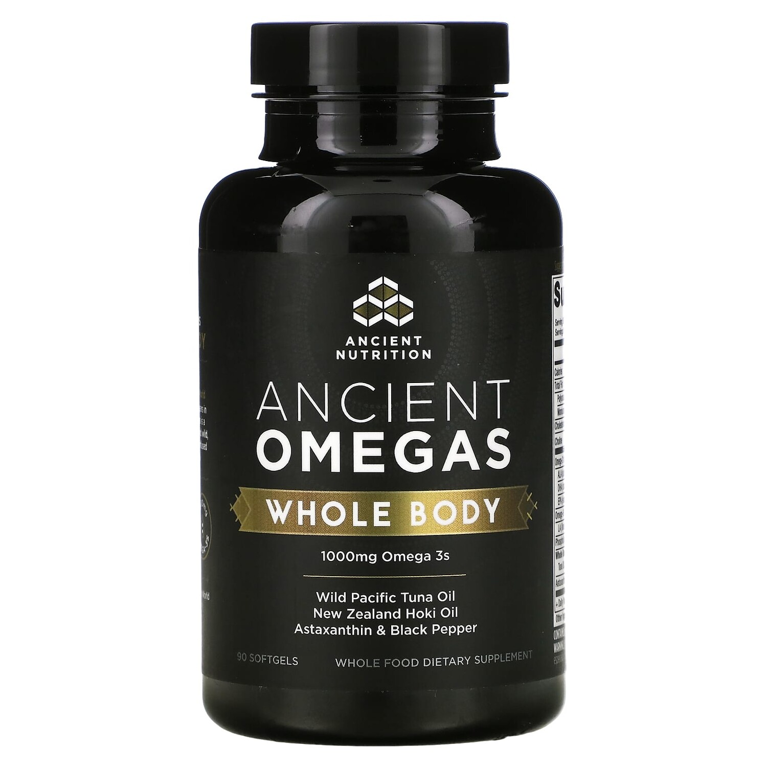 

Ancient Omegas, для всего тела, 1000 мг, 90 мягких таблеток, Dr. Axe / Ancient Nutrition