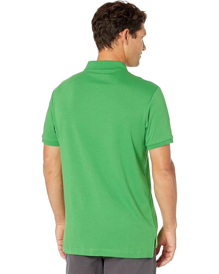 цена Поло U.S. POLO ASSN. Solid Interlock Polo, цвет Rave Green