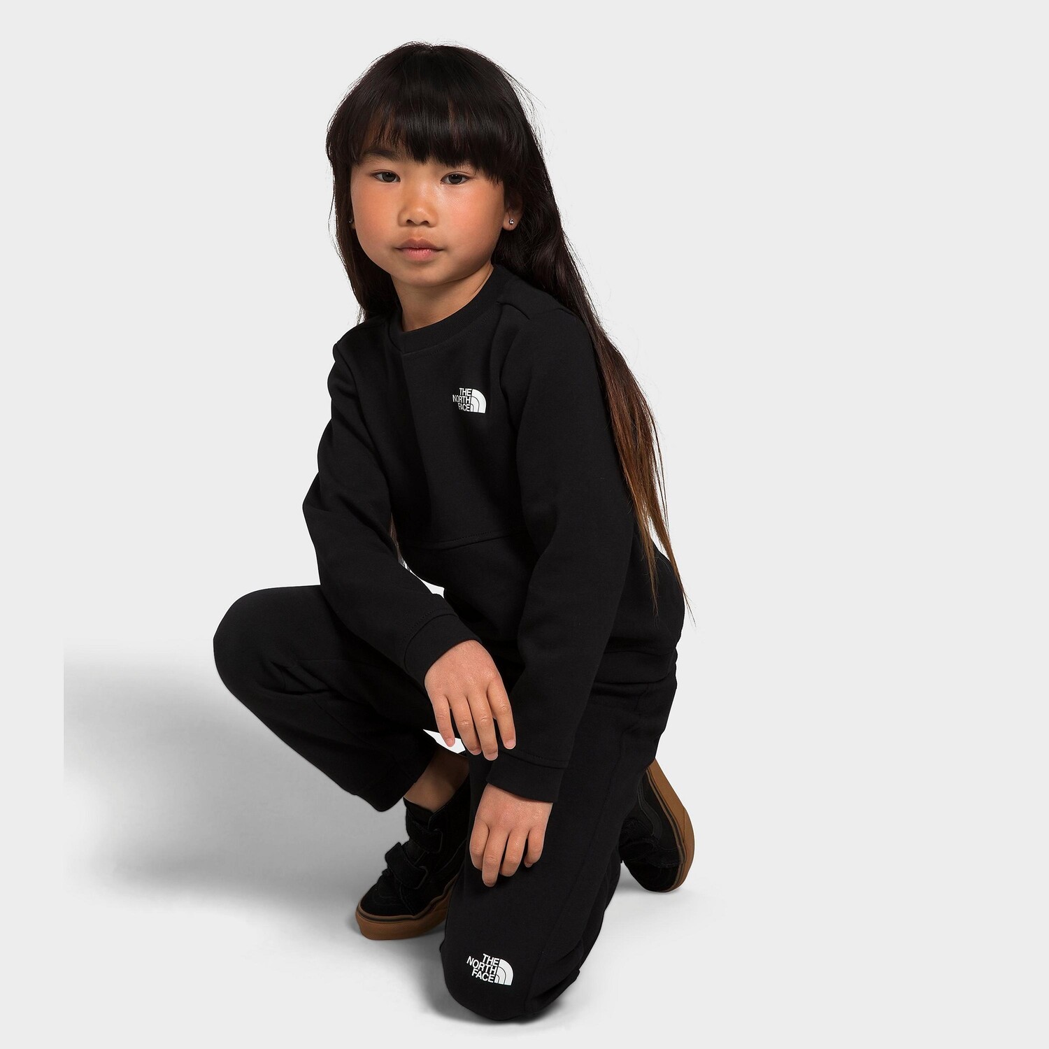 

Набор для маленьких детей The North Face TNF Tech Crew, черный