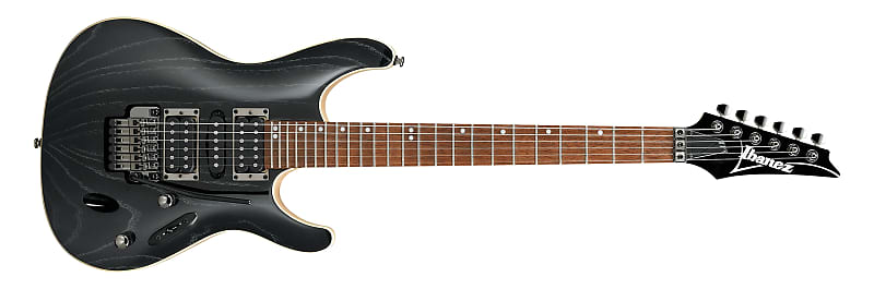 Электрогитара Ibanez S570AHSWK 6-String Electric Guitar, Silver Wave Black