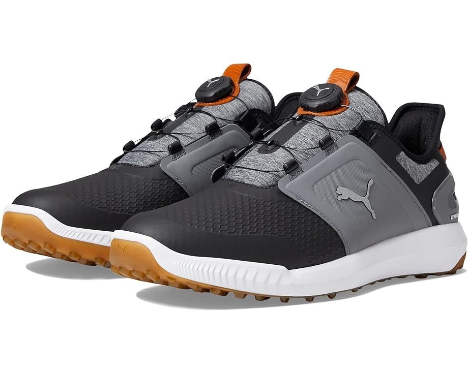 

Кроссовки PUMA Golf Ignite Elevate Disc Golf Shoes, цвет Puma Black/Quiet Shade/Gum