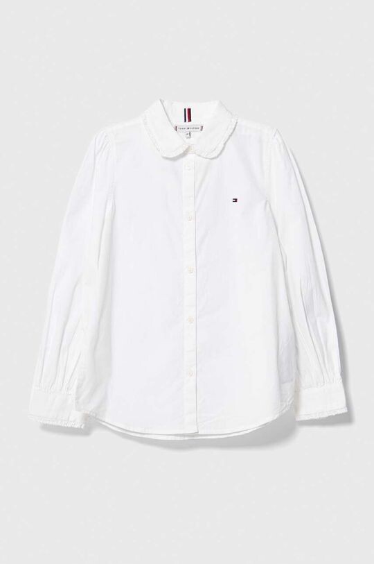 

Детская хлопковая рубашка Tommy Hilfiger, белый