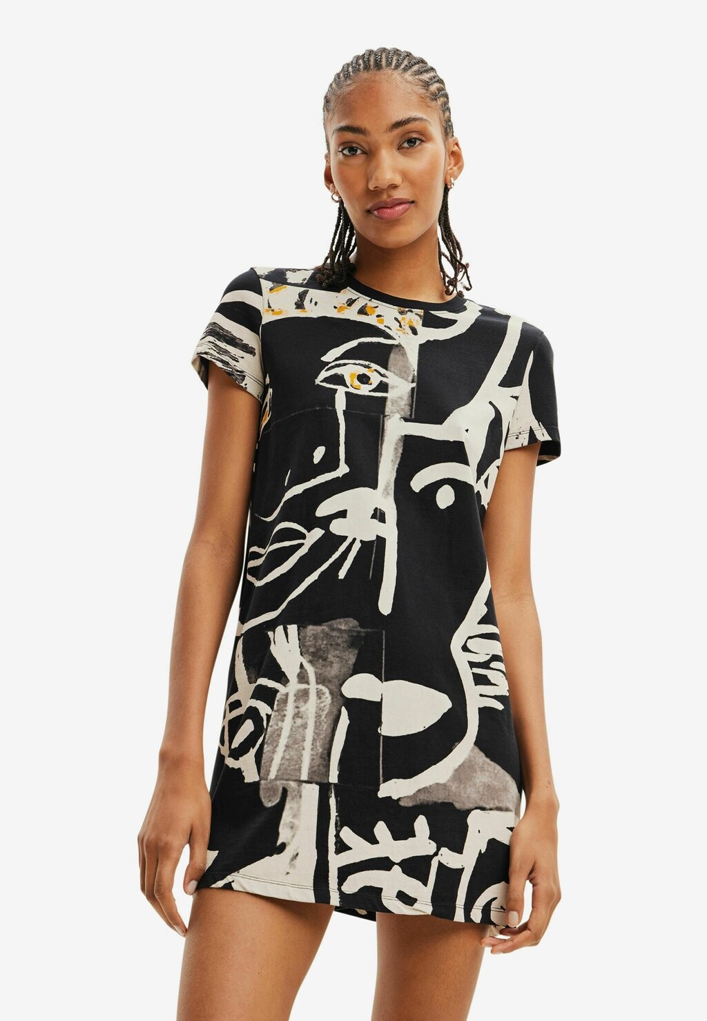 

Платье из джерси Desigual, черный