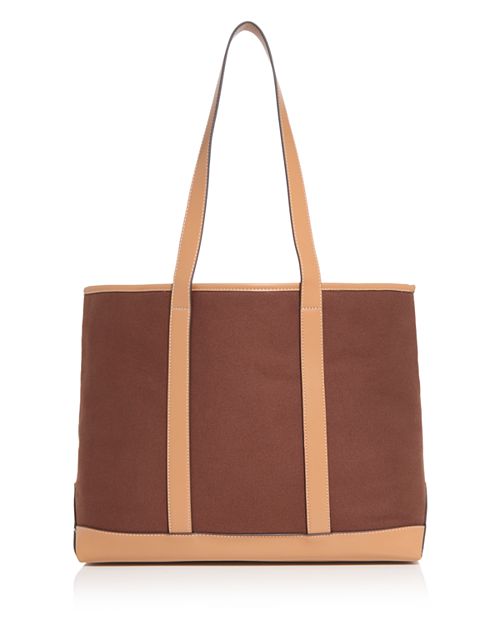 Маленькая холщовая сумка-тоут для покупок Stoney Clover Lane, цвет Brown