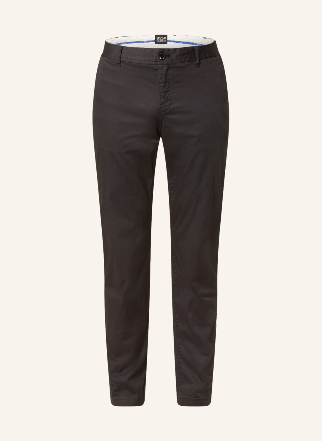 

Брюки чино SCOTCH & SODA STUART Regular Slim Fit, темно-серый
