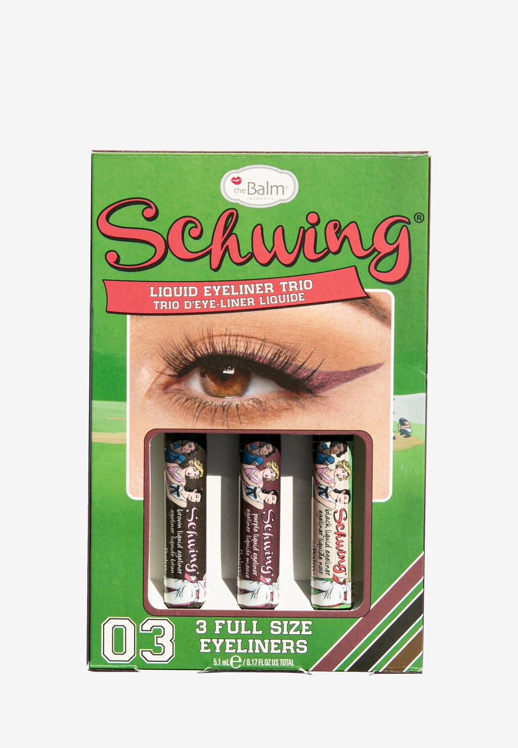 

Набор для макияжа Schwing Trio V2 the Balm, мультиколор