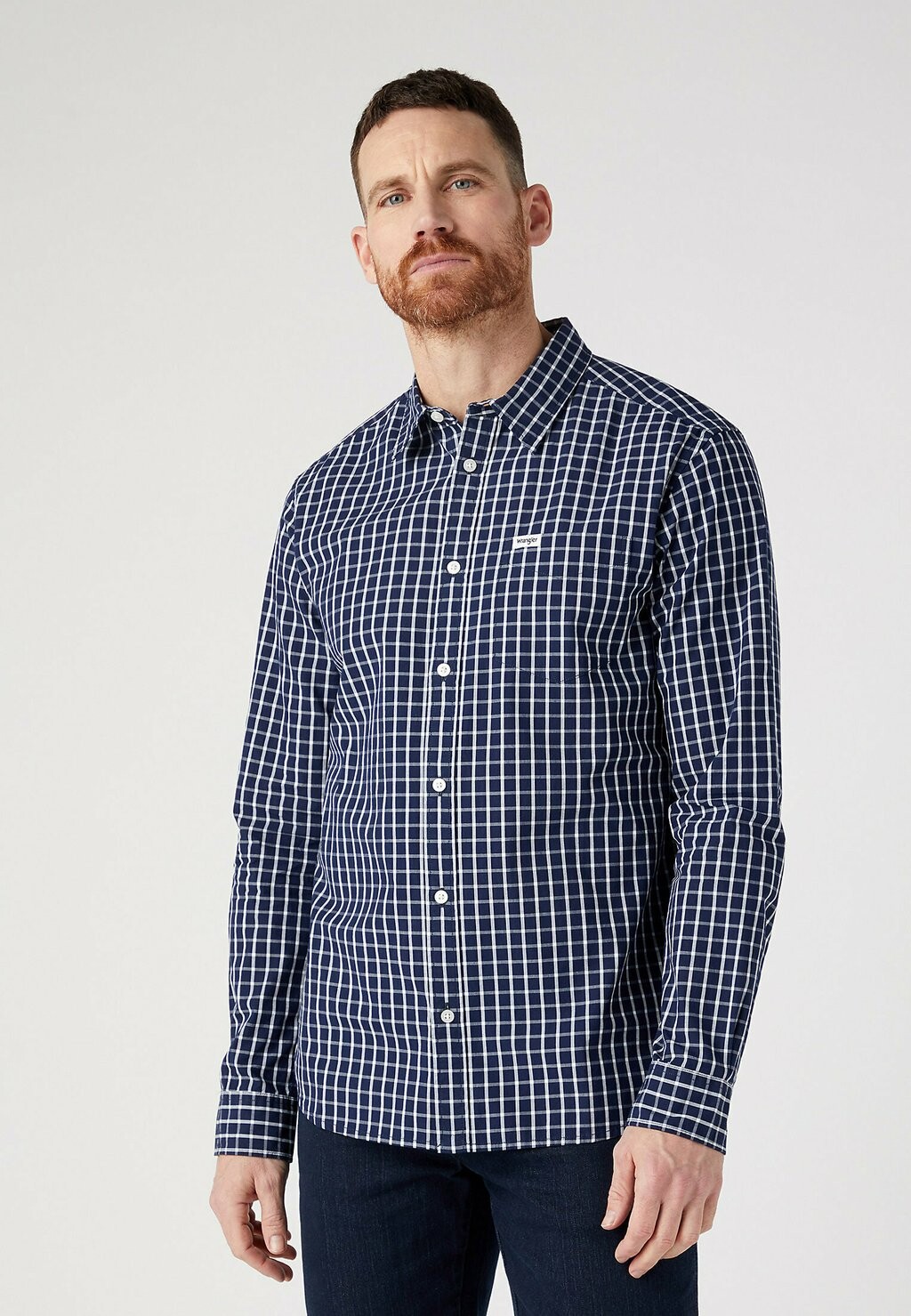

Рубашка Pocket Shirt Wrangler, цвет true navy