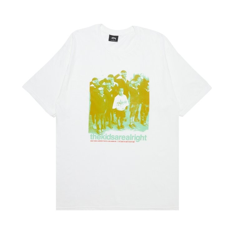 

Футболка Stussy The Kids Are Alright 'White', белый