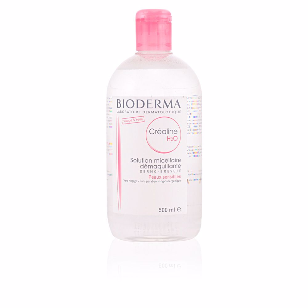 

Мицеллярная вода Créaline h2o solution micellaire peaux sensibles Bioderma, 500 мл