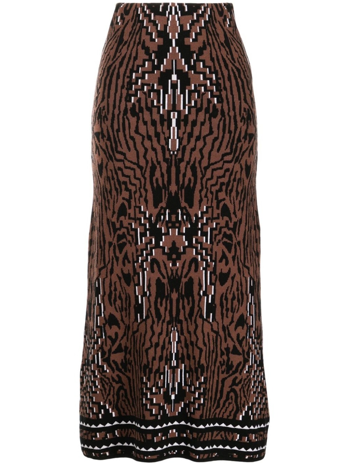 

Юбка миди Aztec Tiger Hayley Menzies, коричневый