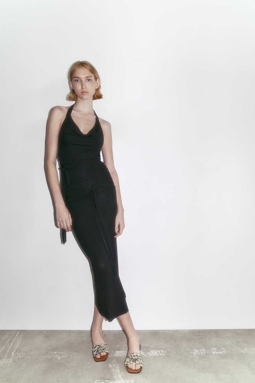 

Сандалии из тканя ZARA, разноцветный