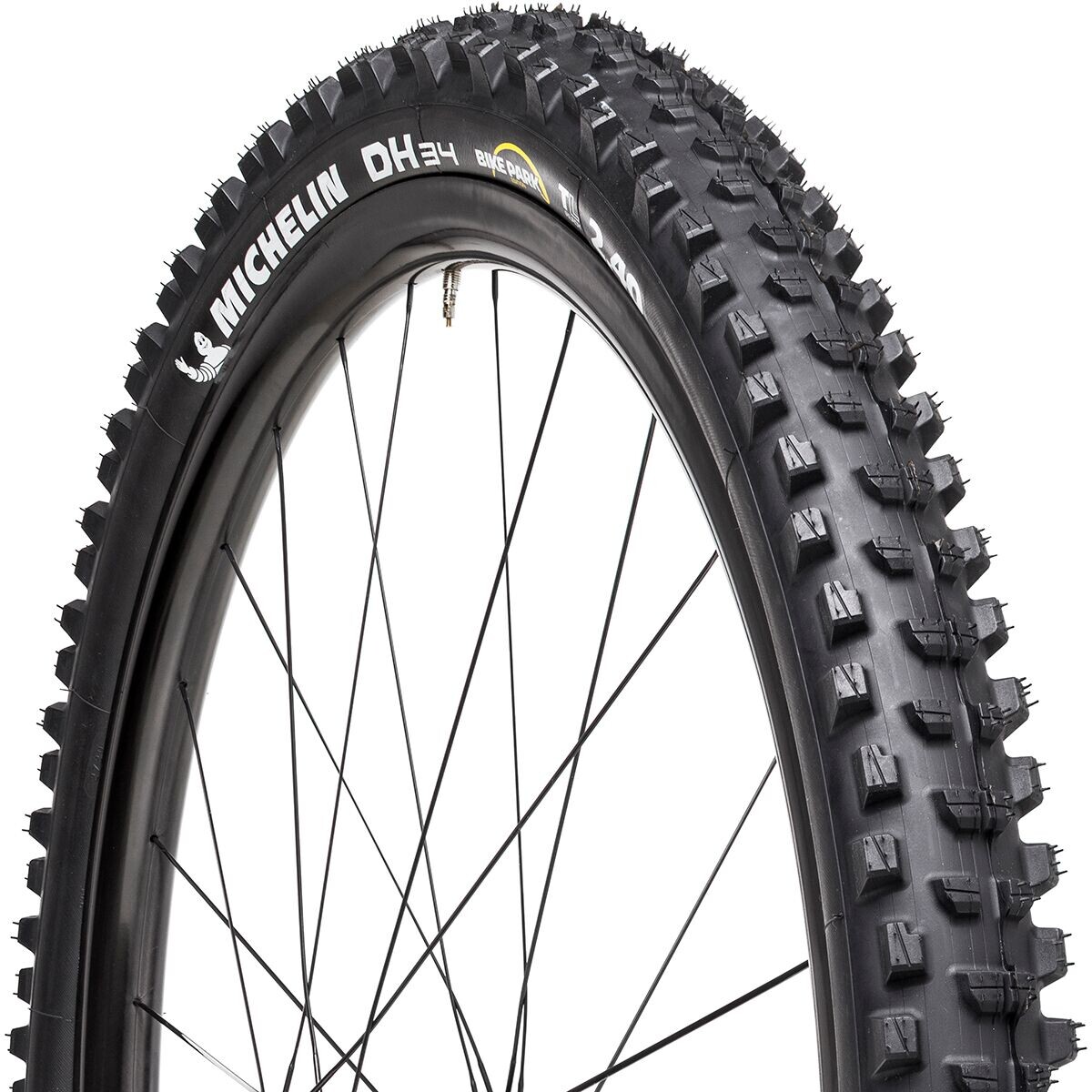 

Бескамерная покрышка dh34 bike park — 29 дюймов Michelin, черный