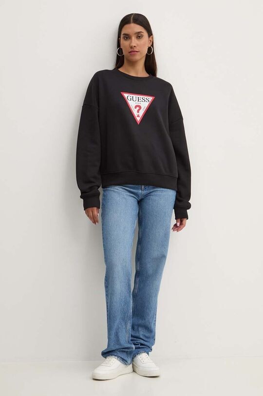

Толстовка Guess Jeans, черный
