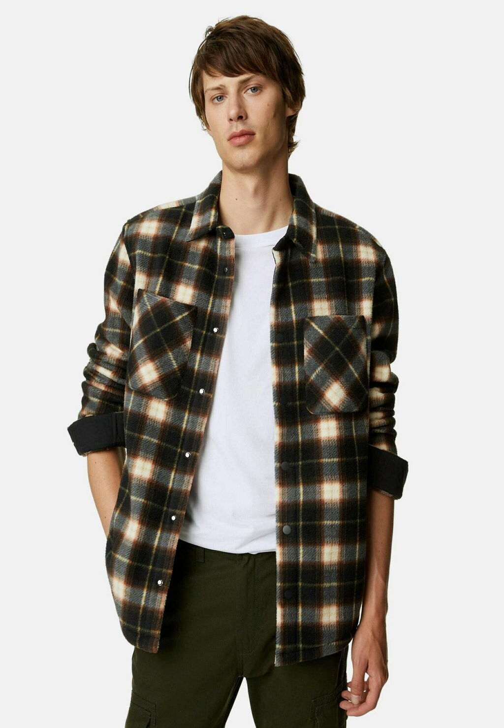 

Рубашка Check Marks & Spencer, цвет black mix